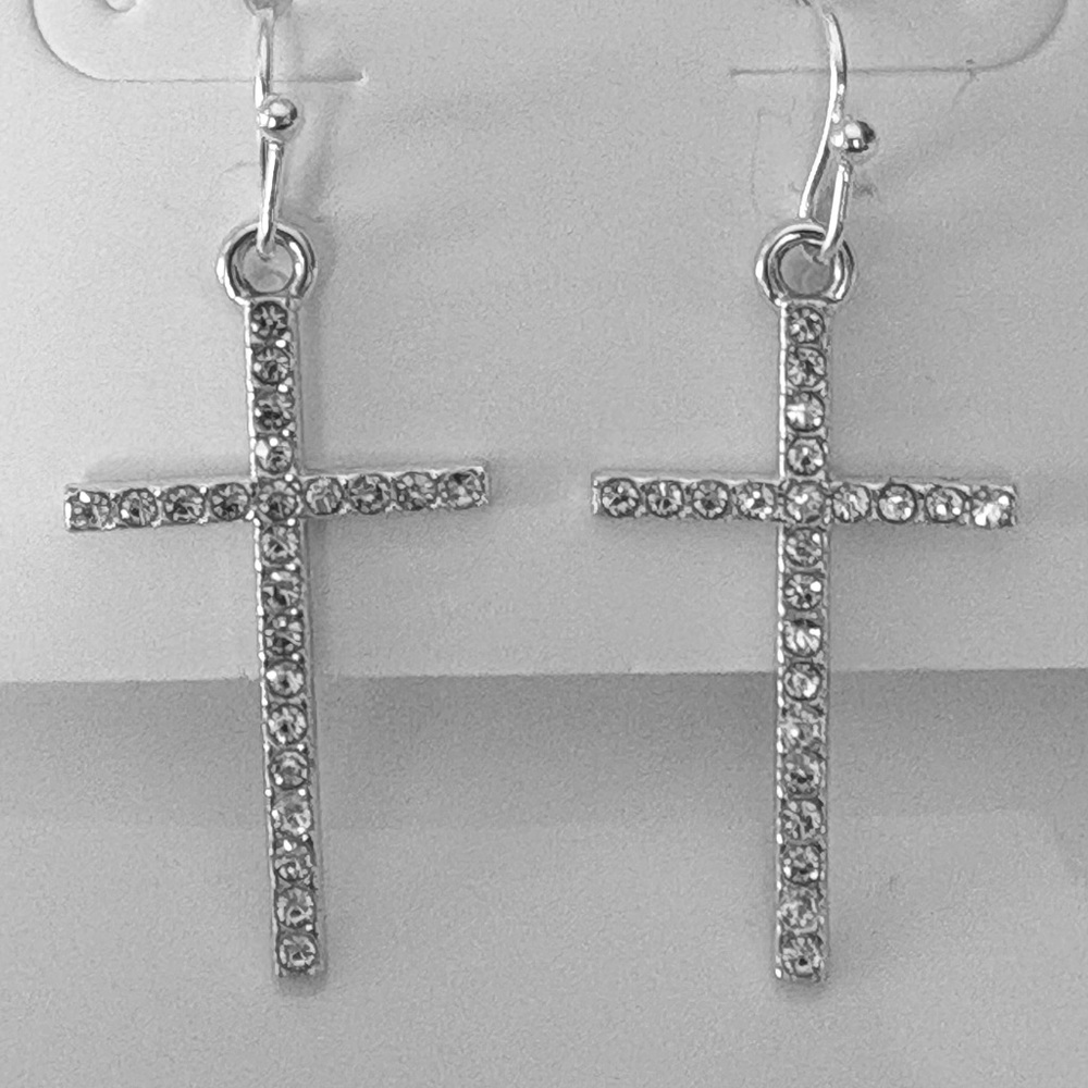 HANDMADE Dangle Cross Fashion Earrings